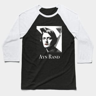 Ayn Rand Baseball T-Shirt